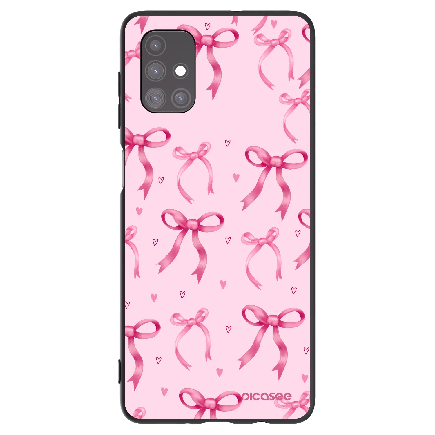Picasee silikonový černý obal pro Samsung Galaxy M51 M515F - Bow Aesthetic