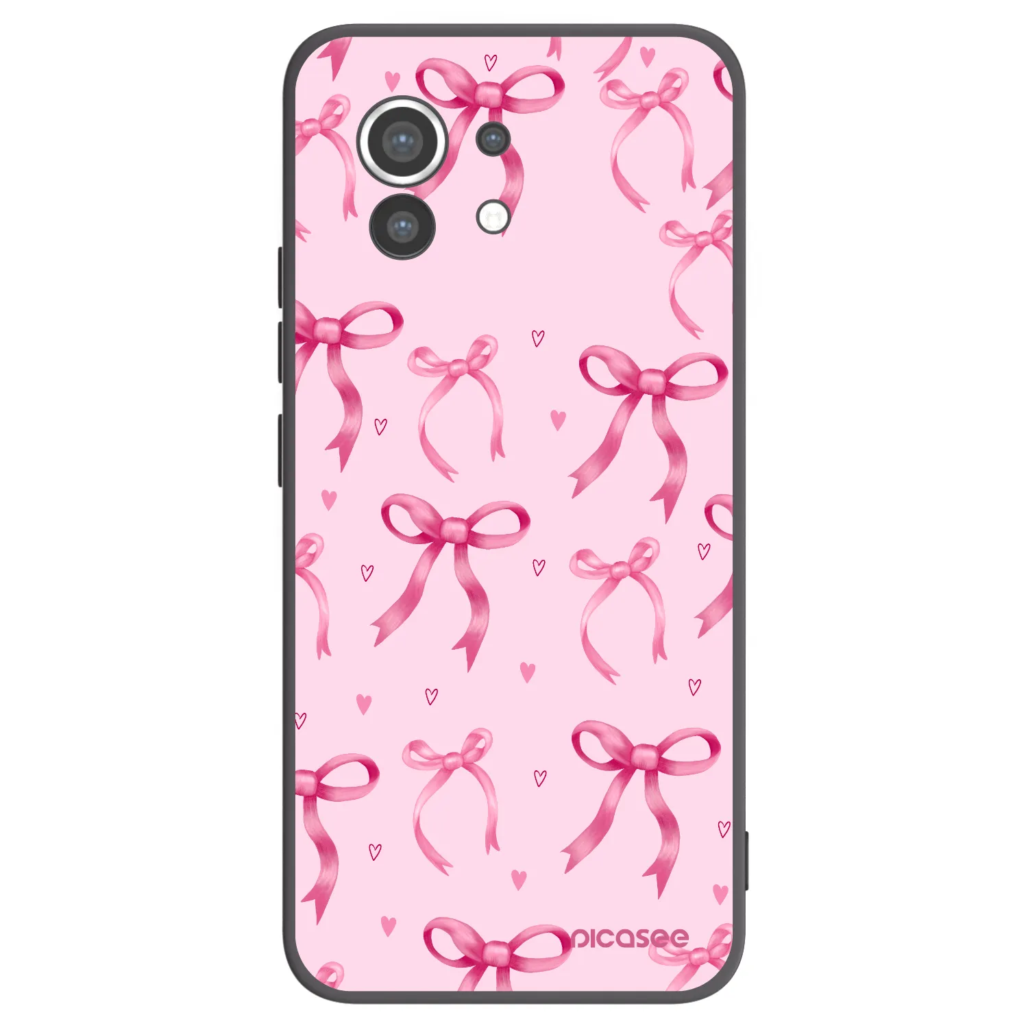Picasee silikonový černý obal pro Xiaomi Mi 11 - Bow Aesthetic