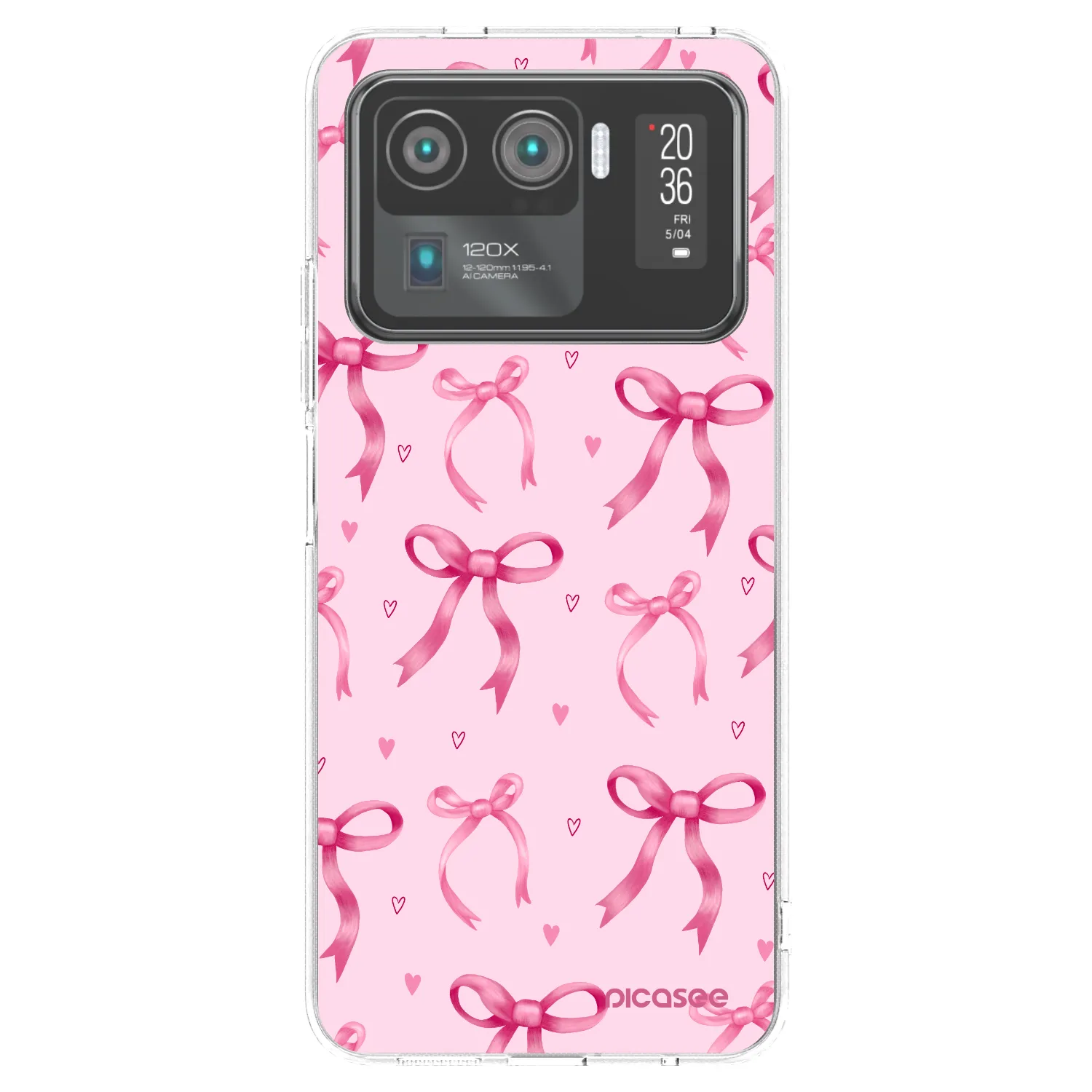 Picasee silikonový průhledný obal pro Xiaomi Mi 11 Ultra - Bow Aesthetic