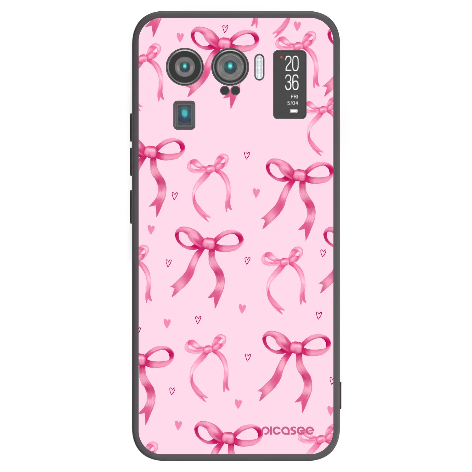 Picasee silikonový černý obal pro Xiaomi Mi 11 Ultra - Bow Aesthetic