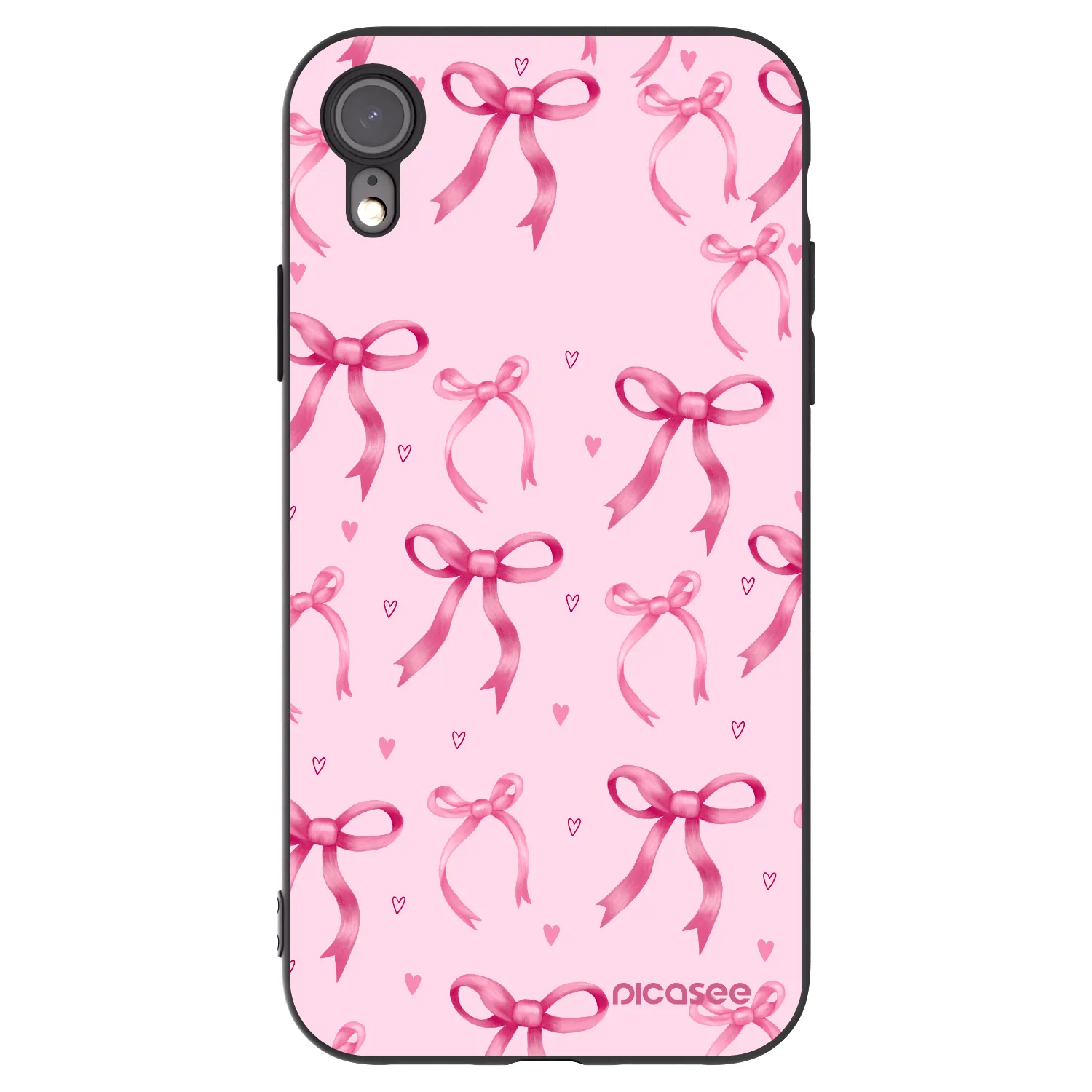 Picasee silikonový černý obal pro Apple iPhone 6 Plus/6S Plus - Bow Aesthetic