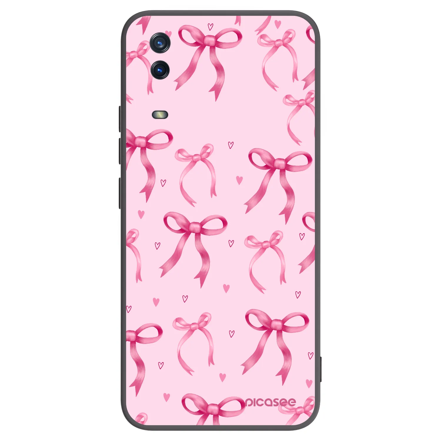 Picasee silikonový černý obal pro Vivo Y11s - Bow Aesthetic