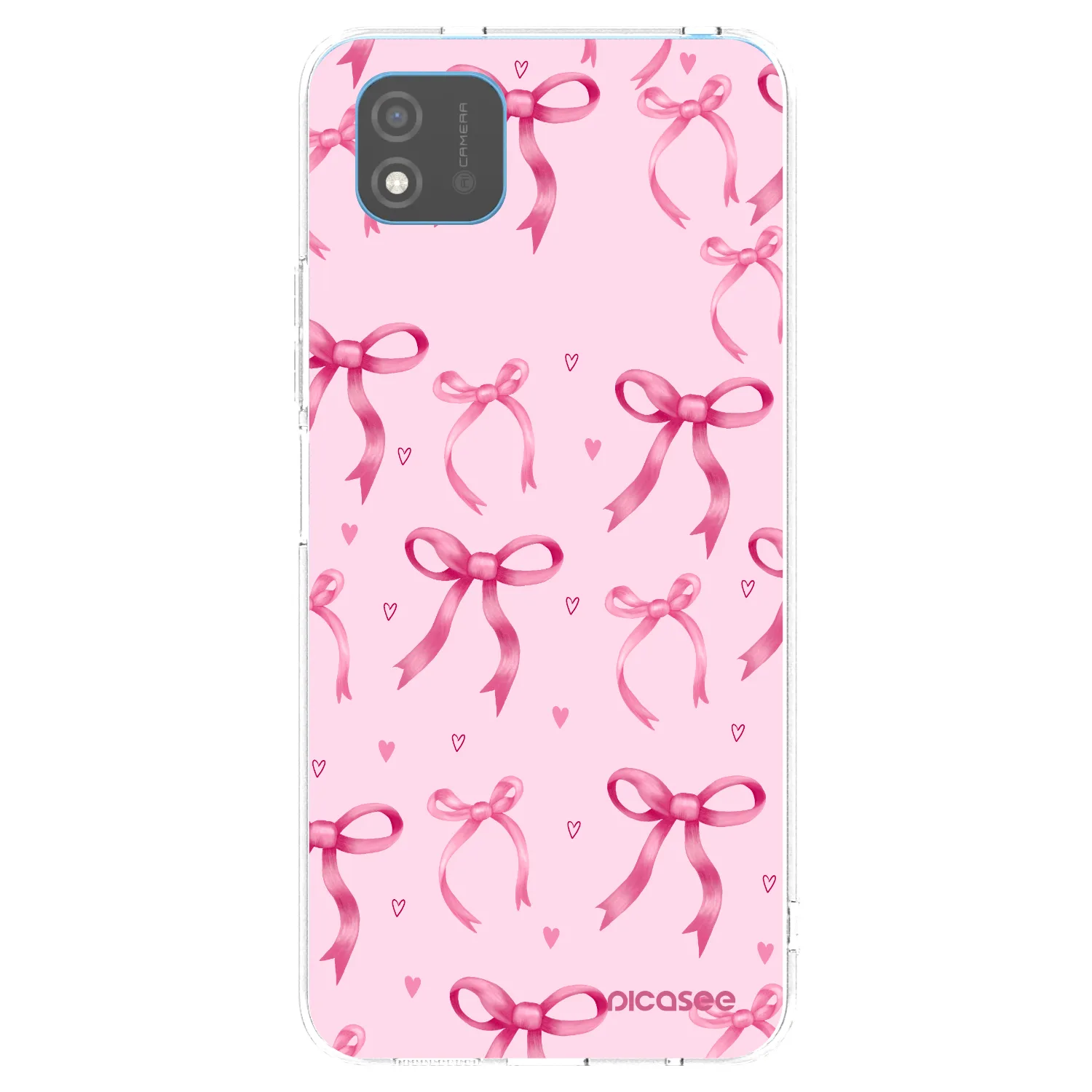 Picasee silikonový průhledný obal pro Realme C11 (2021) - Bow Aesthetic