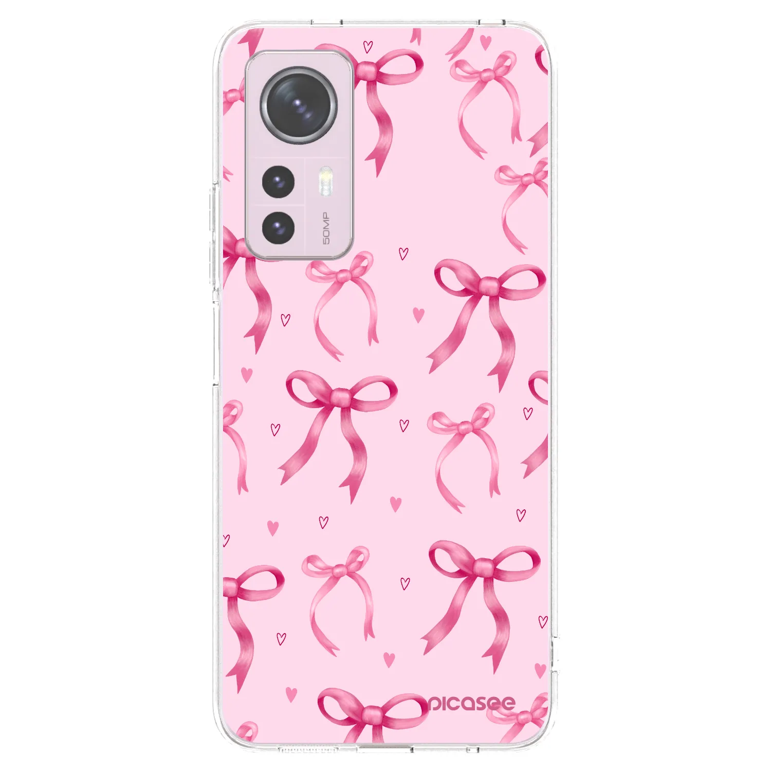 Picasee silikonový průhledný obal pro Xiaomi 12 - Bow Aesthetic