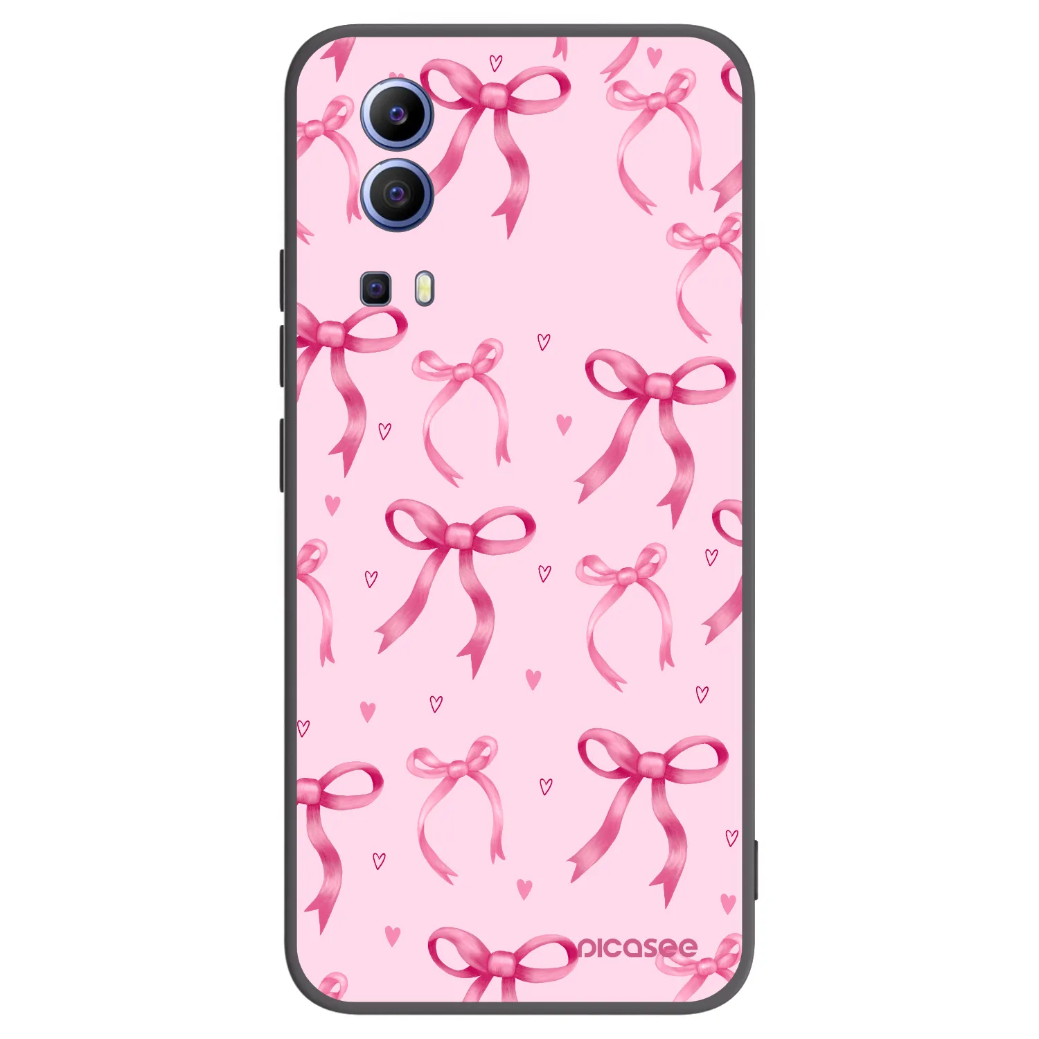Picasee silikonový černý obal pro Vivo Y52 5G - Bow Aesthetic