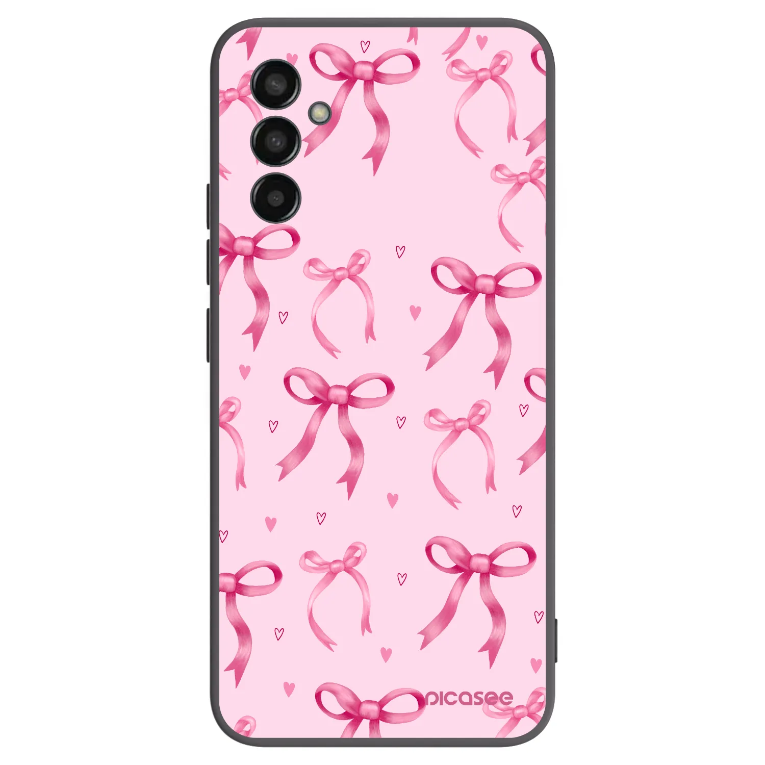 Picasee silikonový černý obal pro Samsung Galaxy M13 M135F - Bow Aesthetic