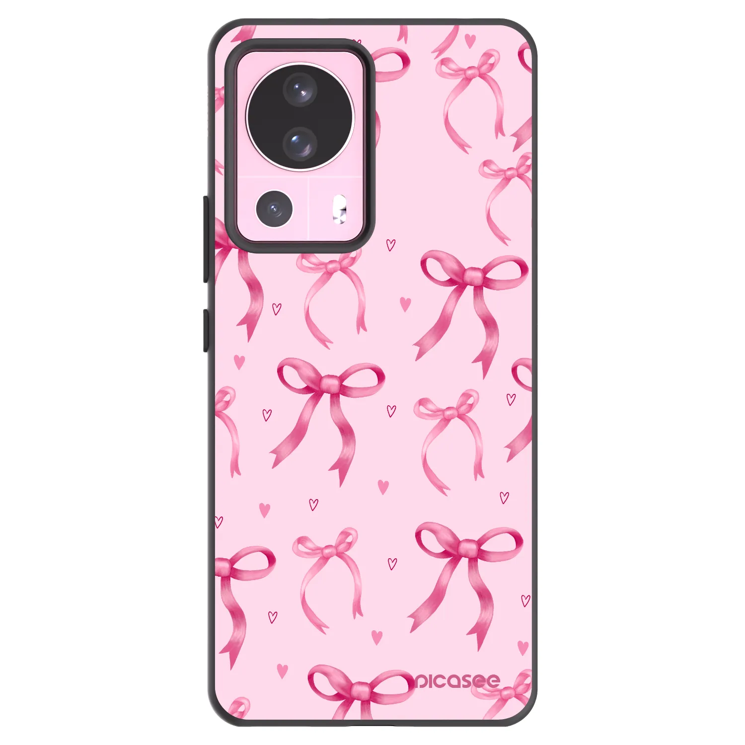 Picasee silikonový černý obal pro Xiaomi 13 Lite - Bow Aesthetic