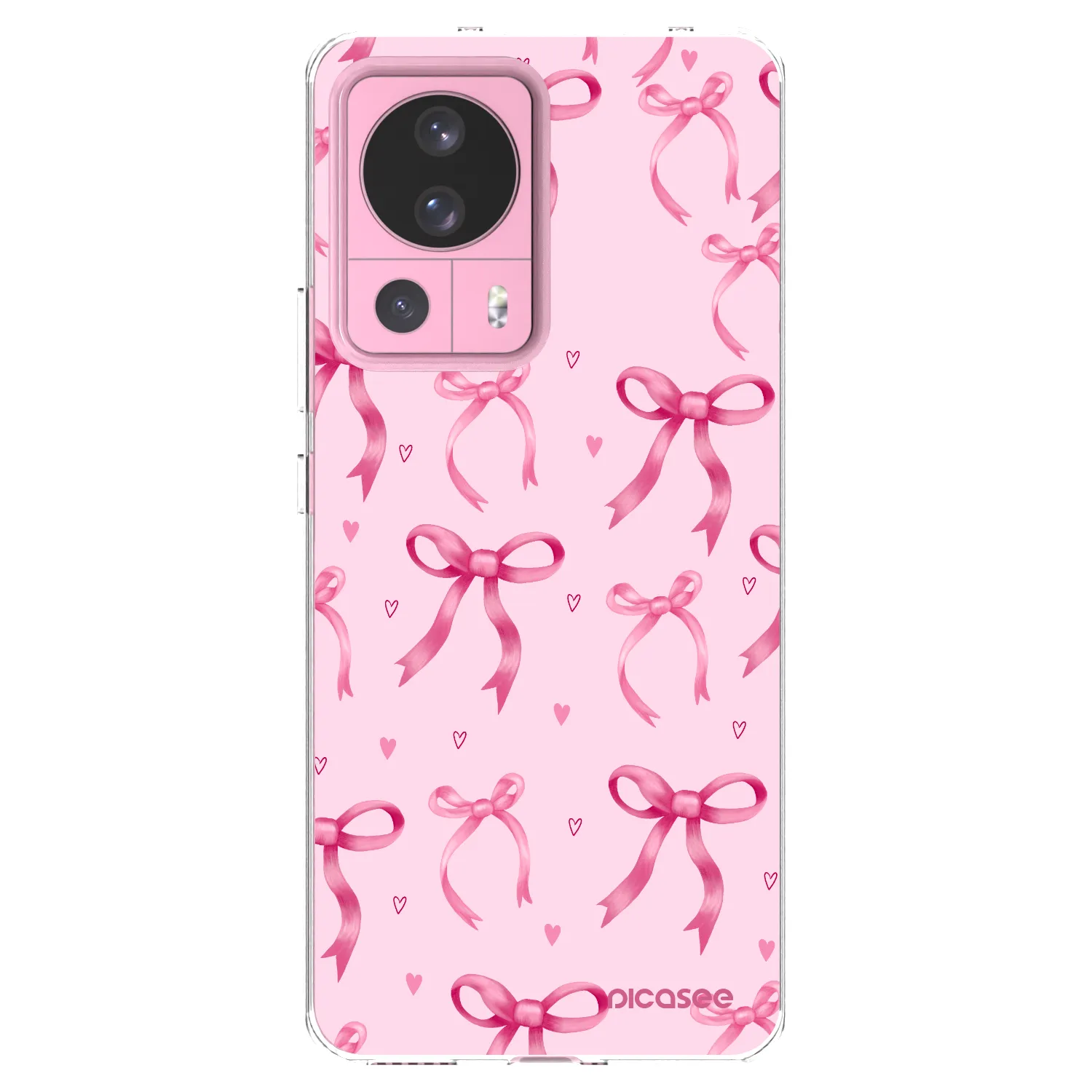 Picasee silikonový průhledný obal pro Xiaomi 13 Lite - Bow Aesthetic