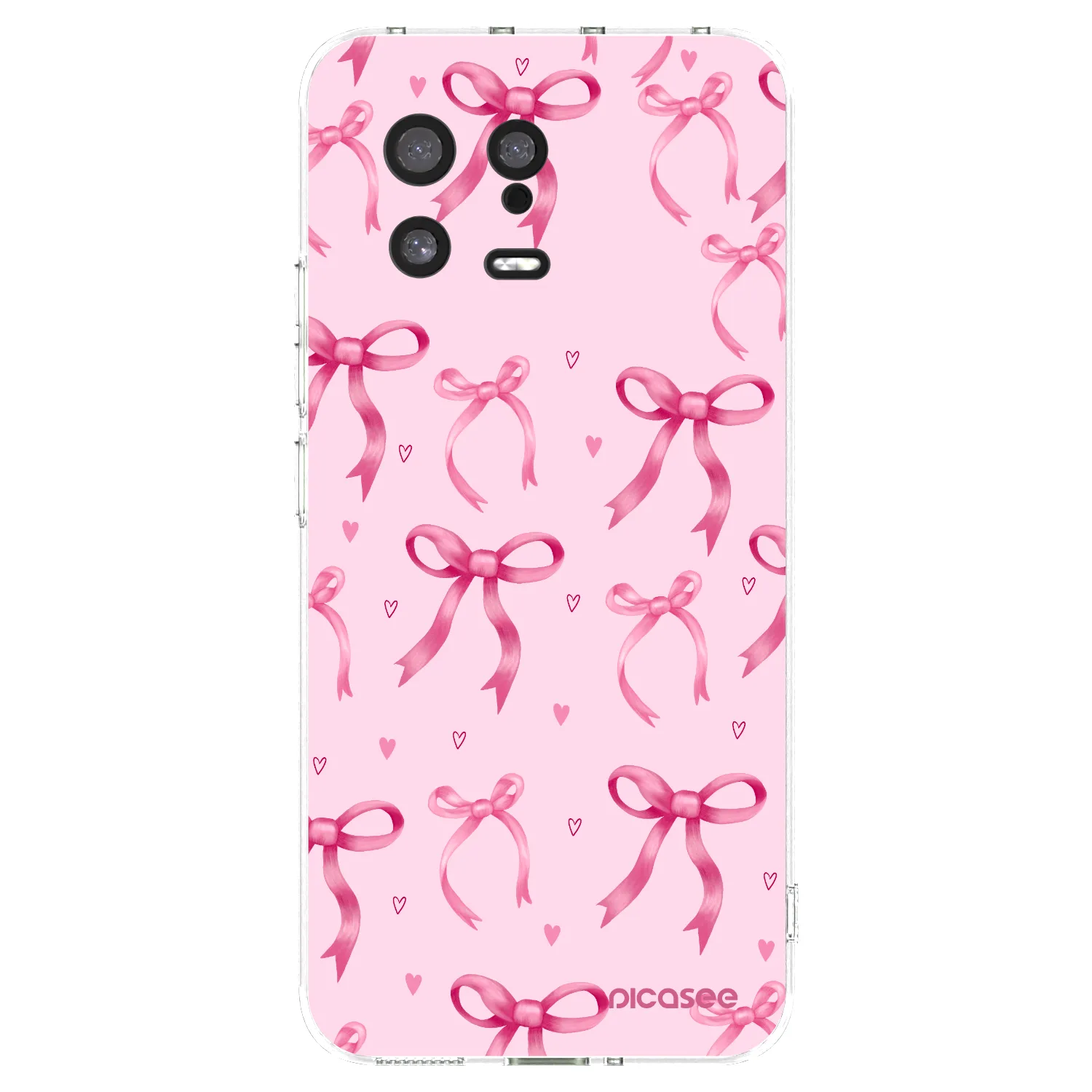 Picasee silikonový průhledný obal pro Xiaomi 13 - Bow Aesthetic