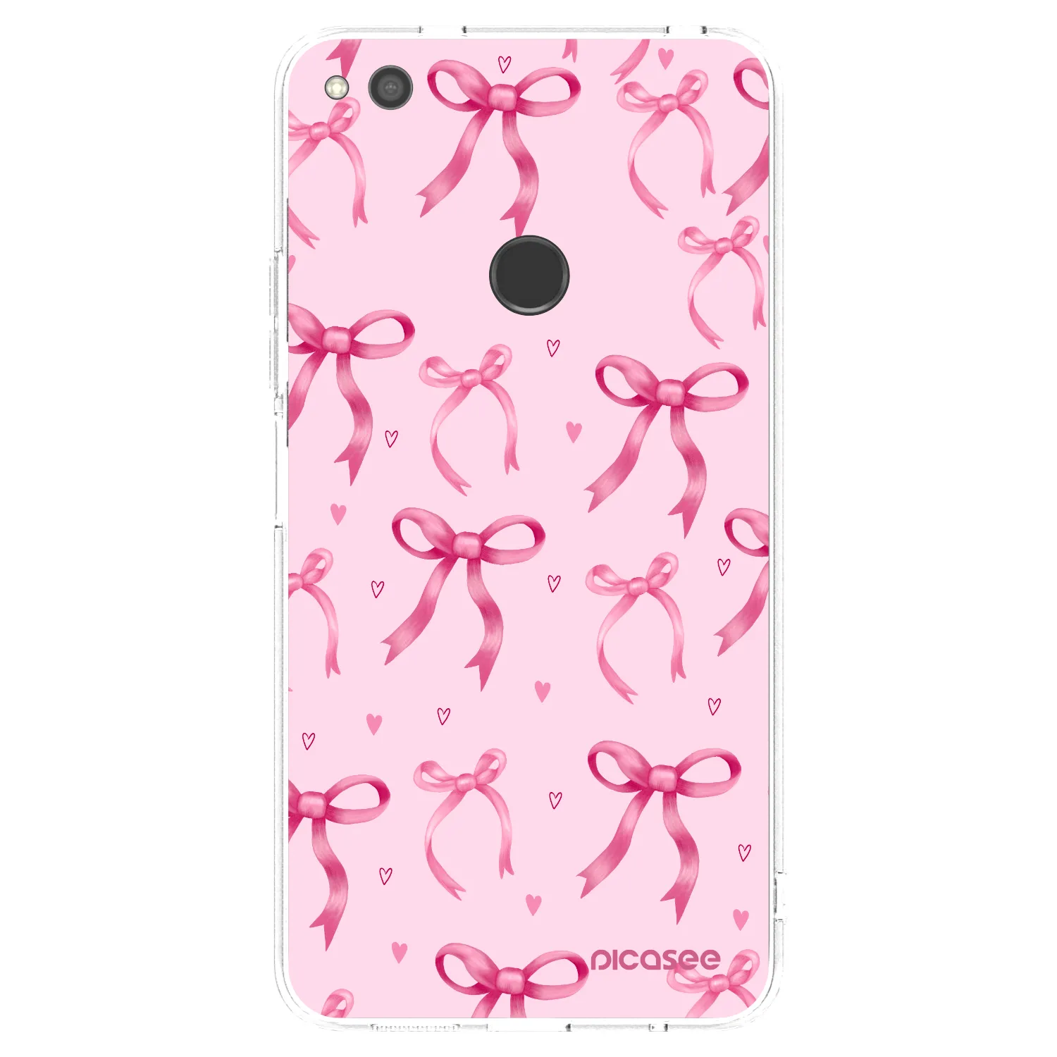 Picasee silikonový průhledný obal pro Huawei Mate 40 Pro - Bow Aesthetic