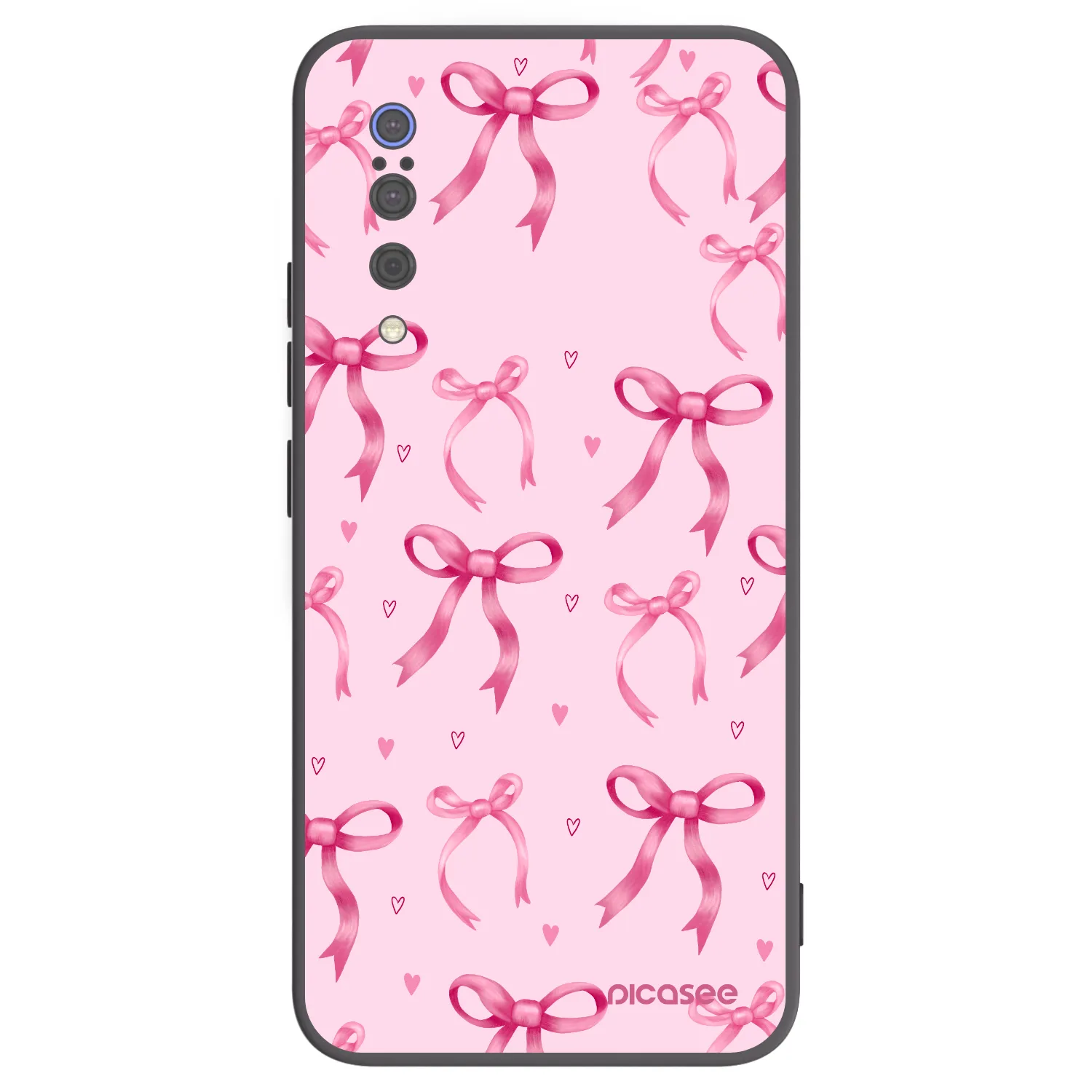 Picasee silikonový černý obal pro Xiaomi Mi 9 - Bow Aesthetic