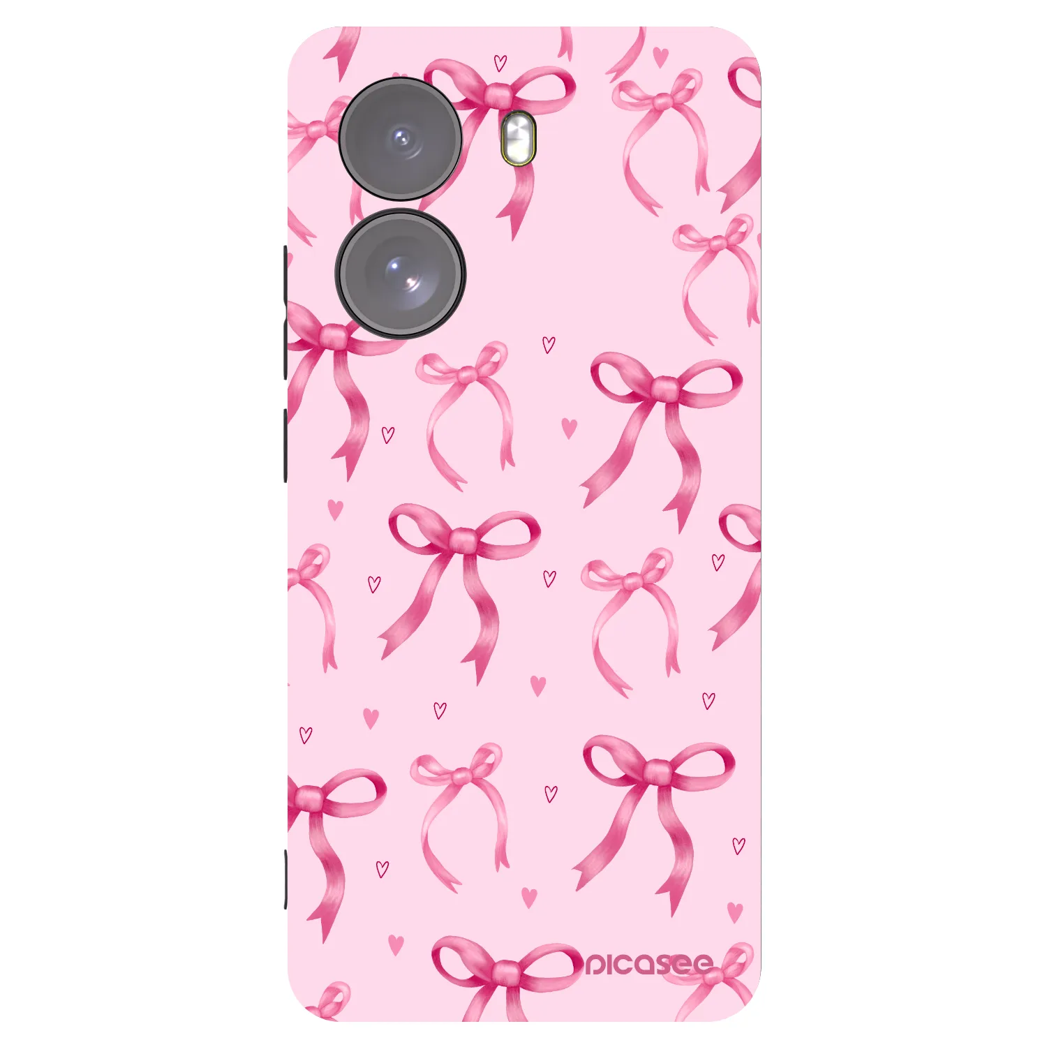 Picasee silikonový černý obal pro Xiaomi Poco X7 - Bow Aesthetic