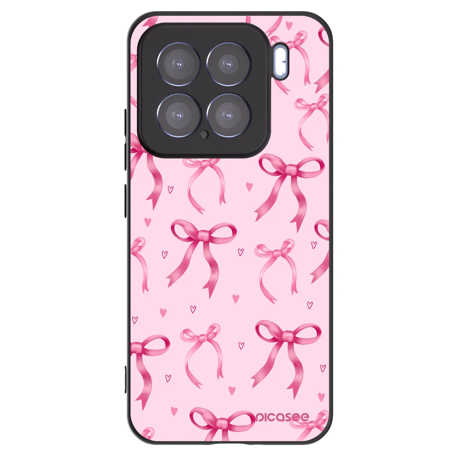Picasee silikonový černý obal pro Xiaomi 15 - Bow Aesthetic