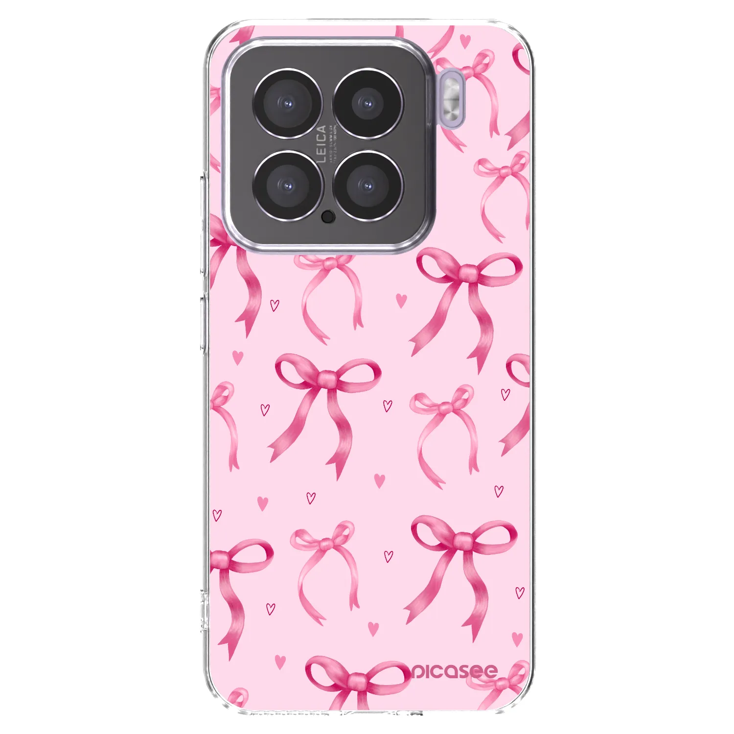 Picasee silikonový průhledný obal pro Xiaomi 15 - Bow Aesthetic