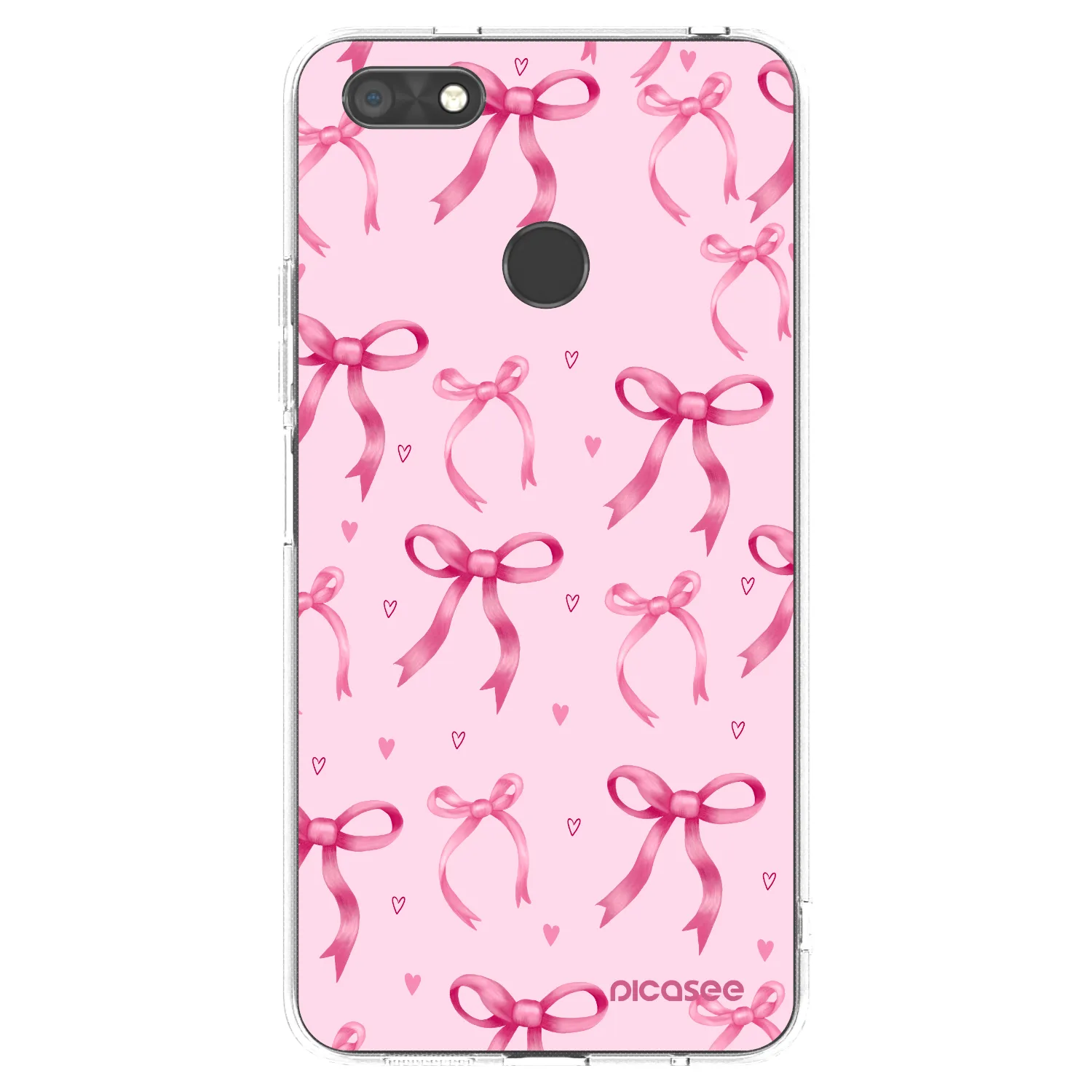 Picasee silikonový průhledný obal pro Huawei P9 Lite Mini - Bow Aesthetic