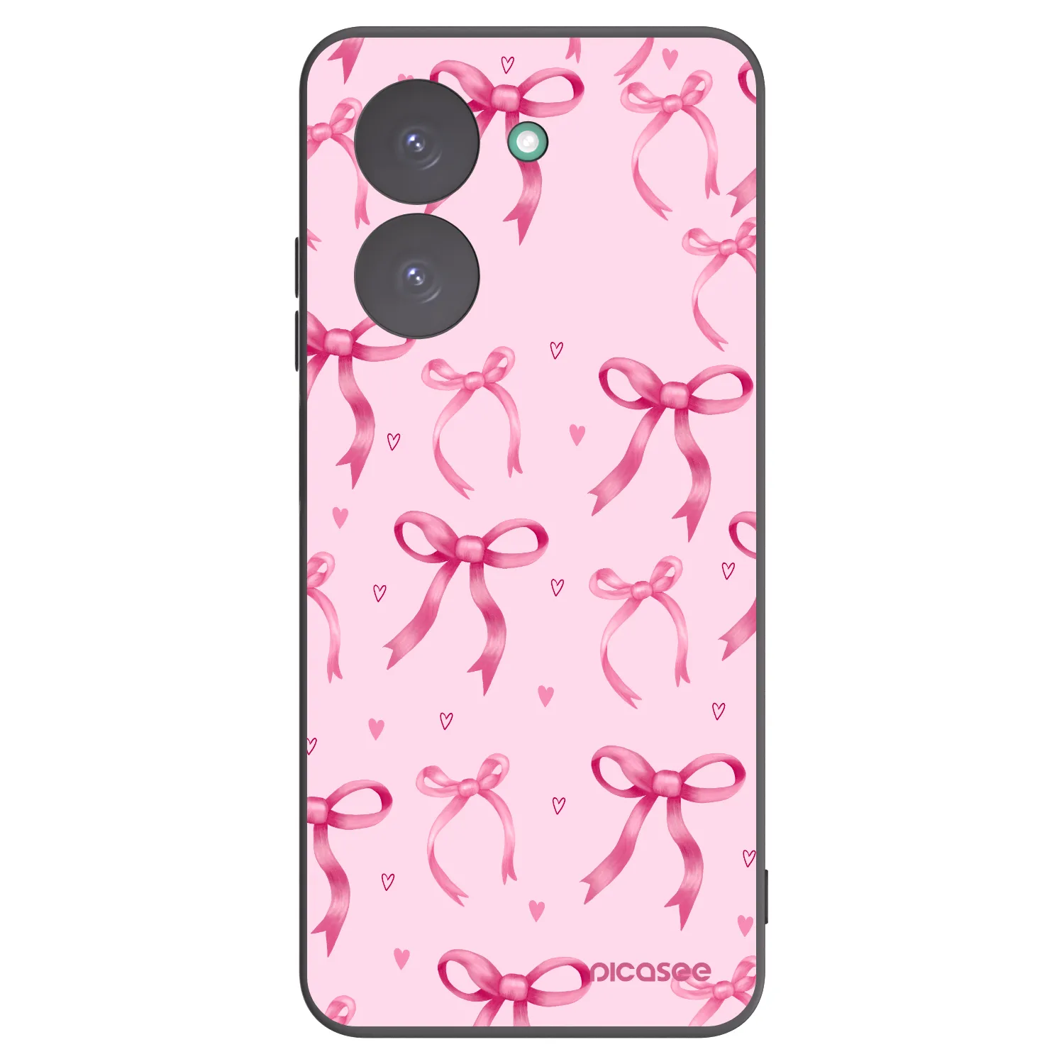 Picasee silikonový černý obal pro Xiaomi Redmi A5 - Bow Aesthetic
