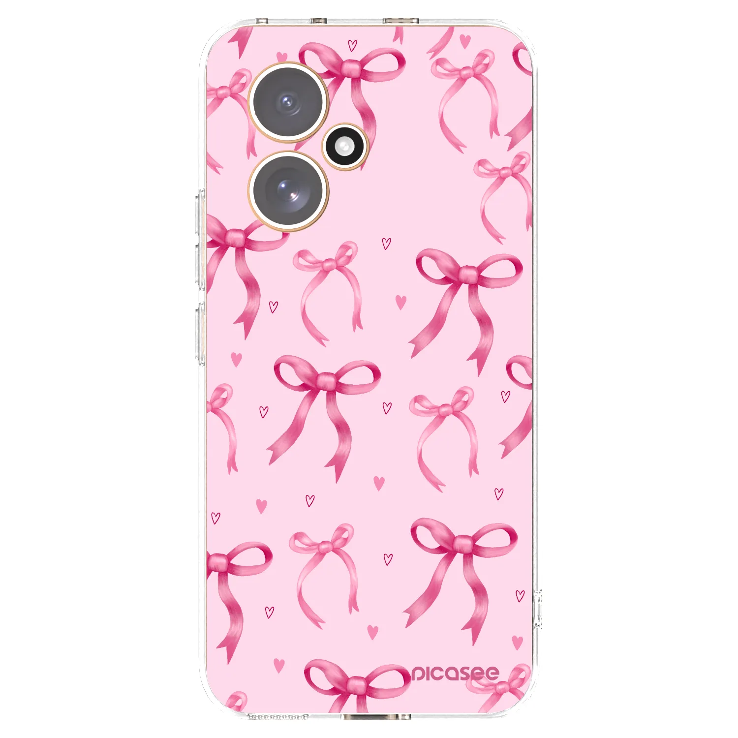 Picasee silikonový průhledný obal pro Honor 400 5G - Bow Aesthetic