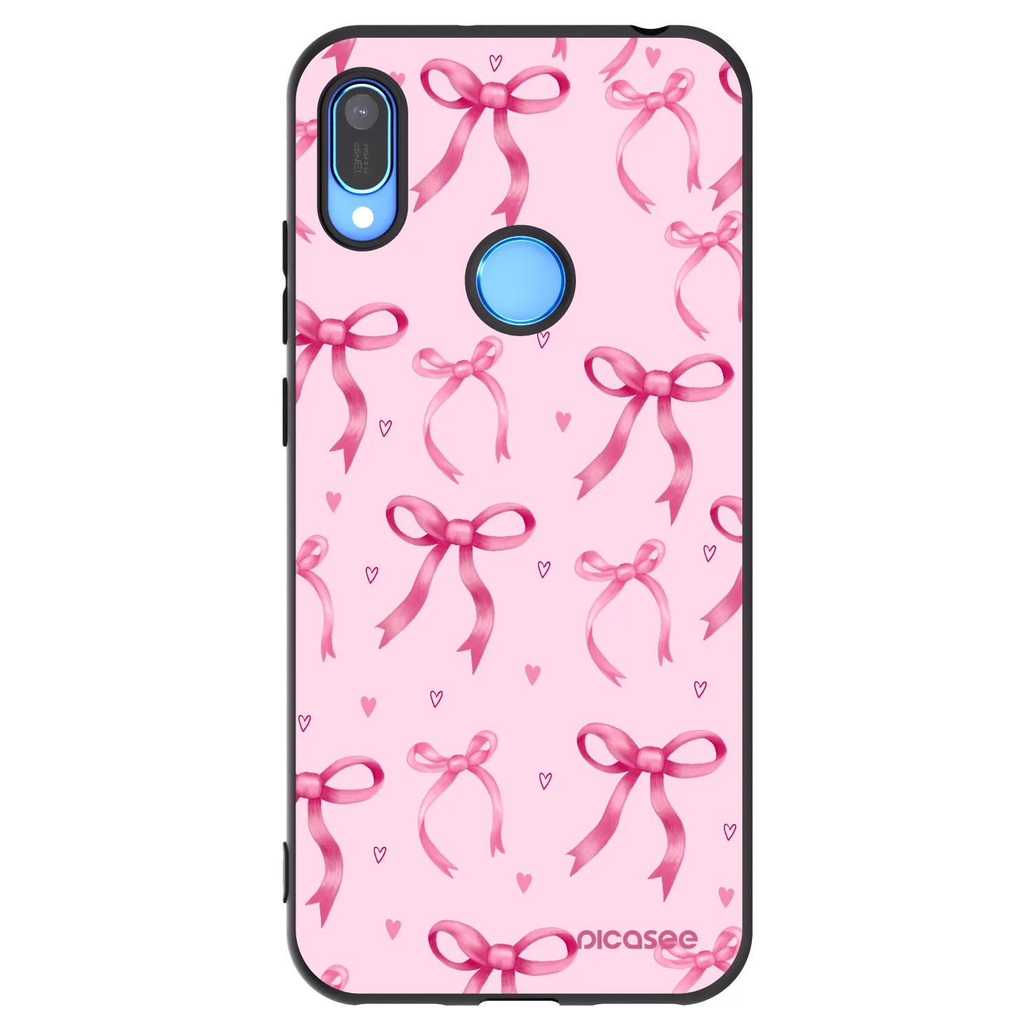 Picasee silikonový černý obal pro Huawei Y6 2019 - Bow Aesthetic