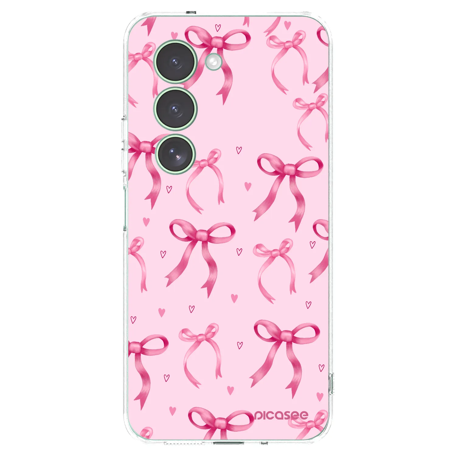 Picasee silikonový průhledný obal pro Xiaomi Redmi 15 5G - Bow Aesthetic