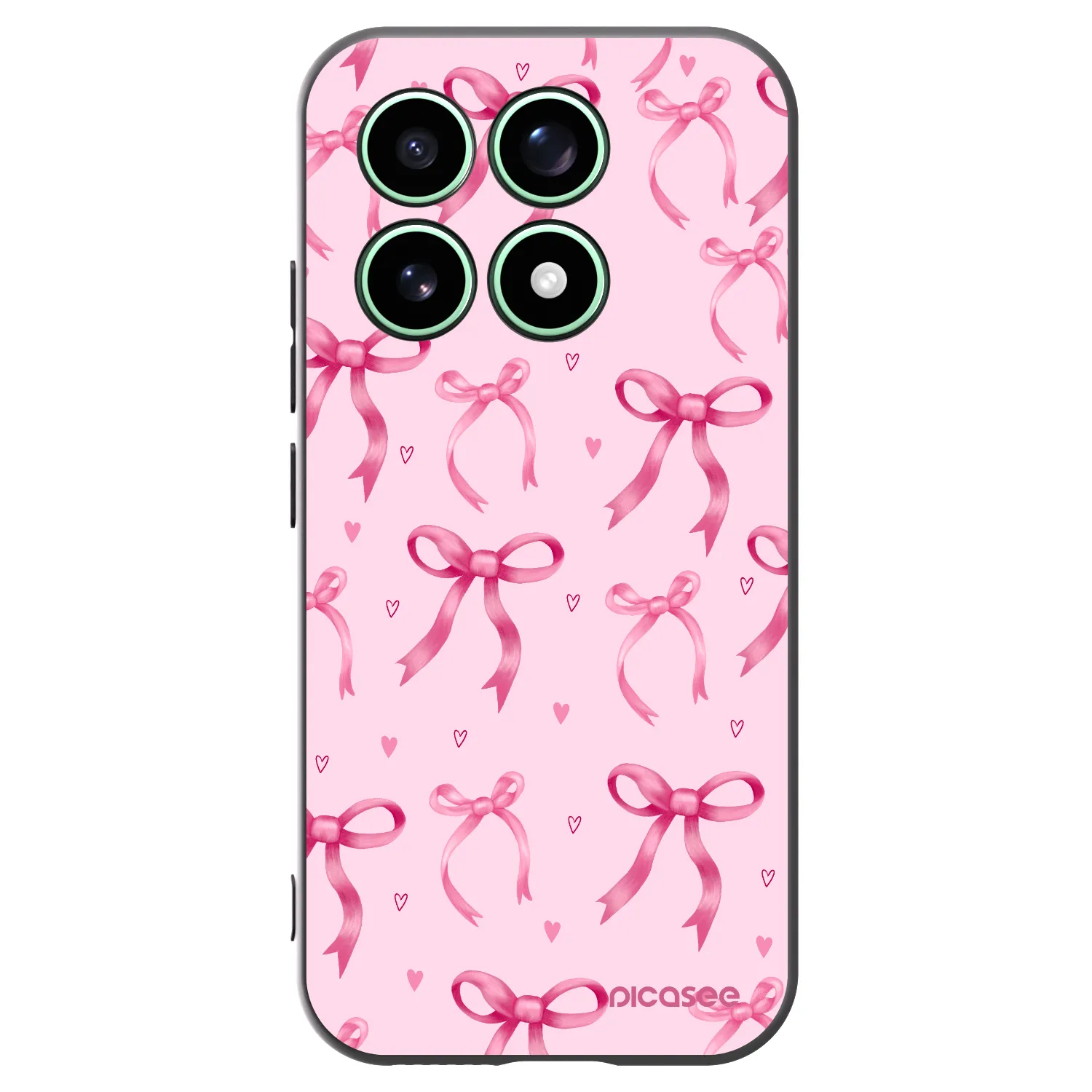 Picasee silikonový černý obal pro Xiaomi 17 - Bow Aesthetic