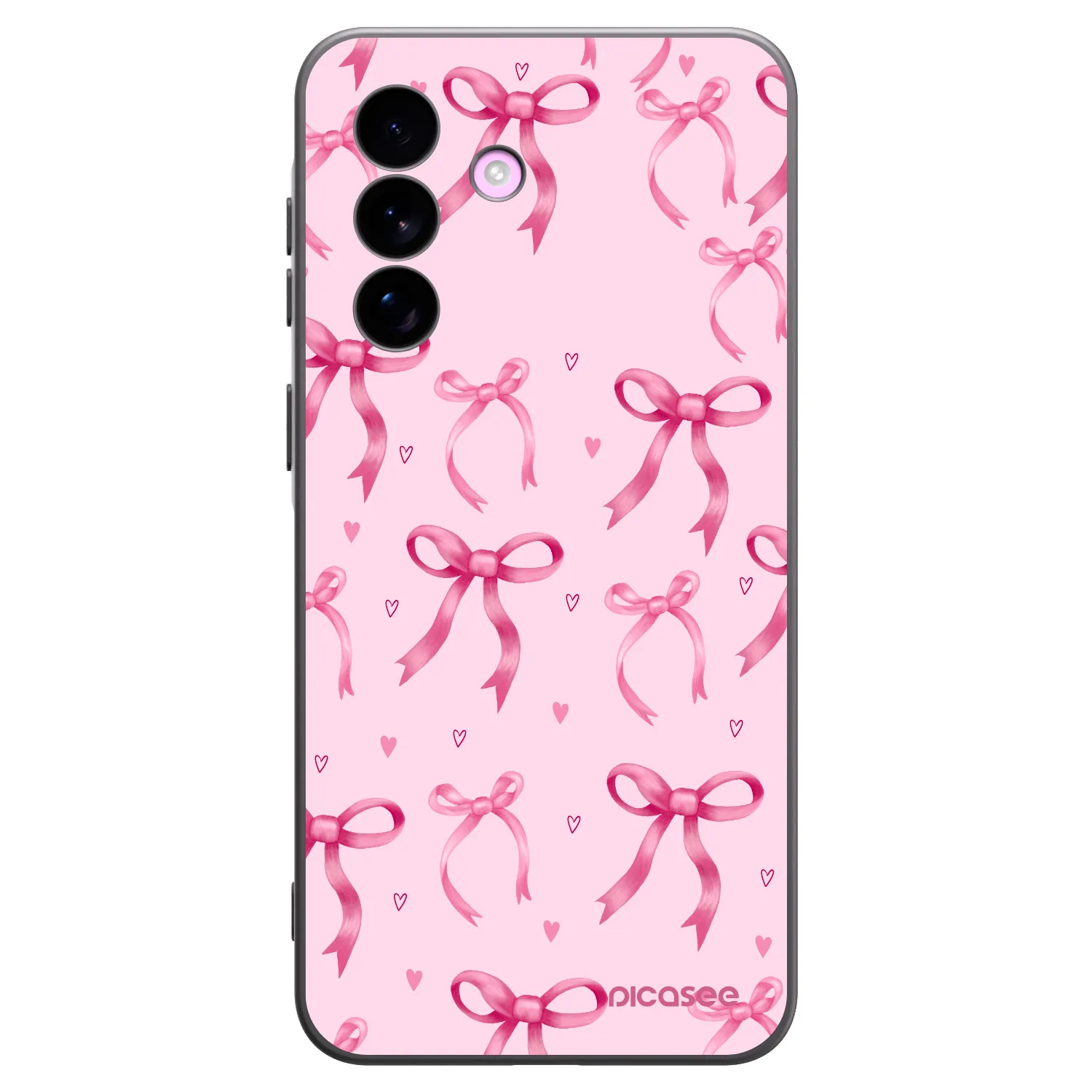 Picasee silikonový černý obal pro Samsung Galaxy A57 5G - Bow Aesthetic