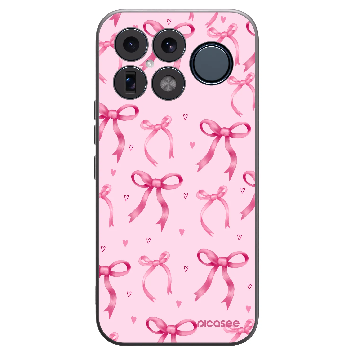 Picasee silikonový černý obal pro Xiaomi Poco F8 Ultra - Bow Aesthetic