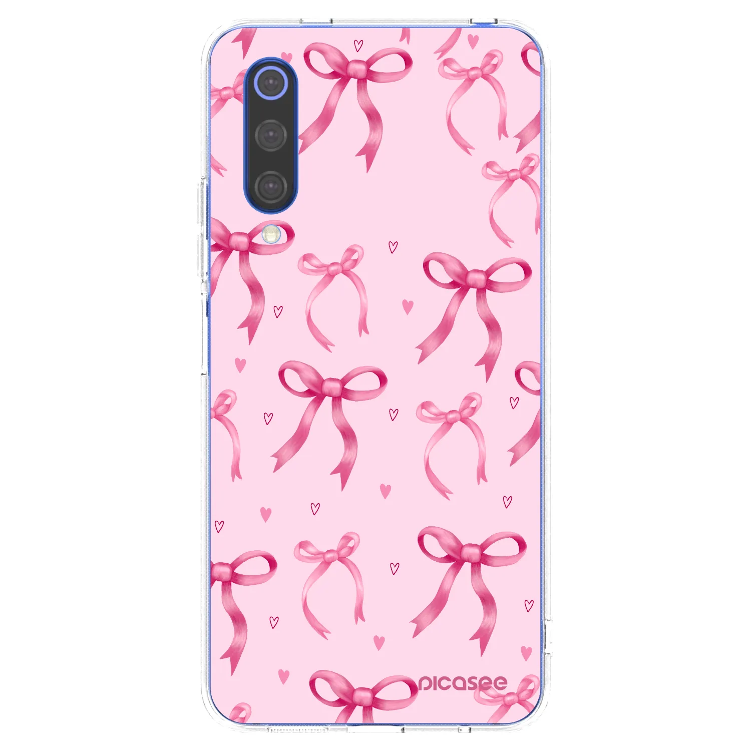 Picasee silikonový průhledný obal pro Xiaomi Mi 9 SE - Bow Aesthetic
