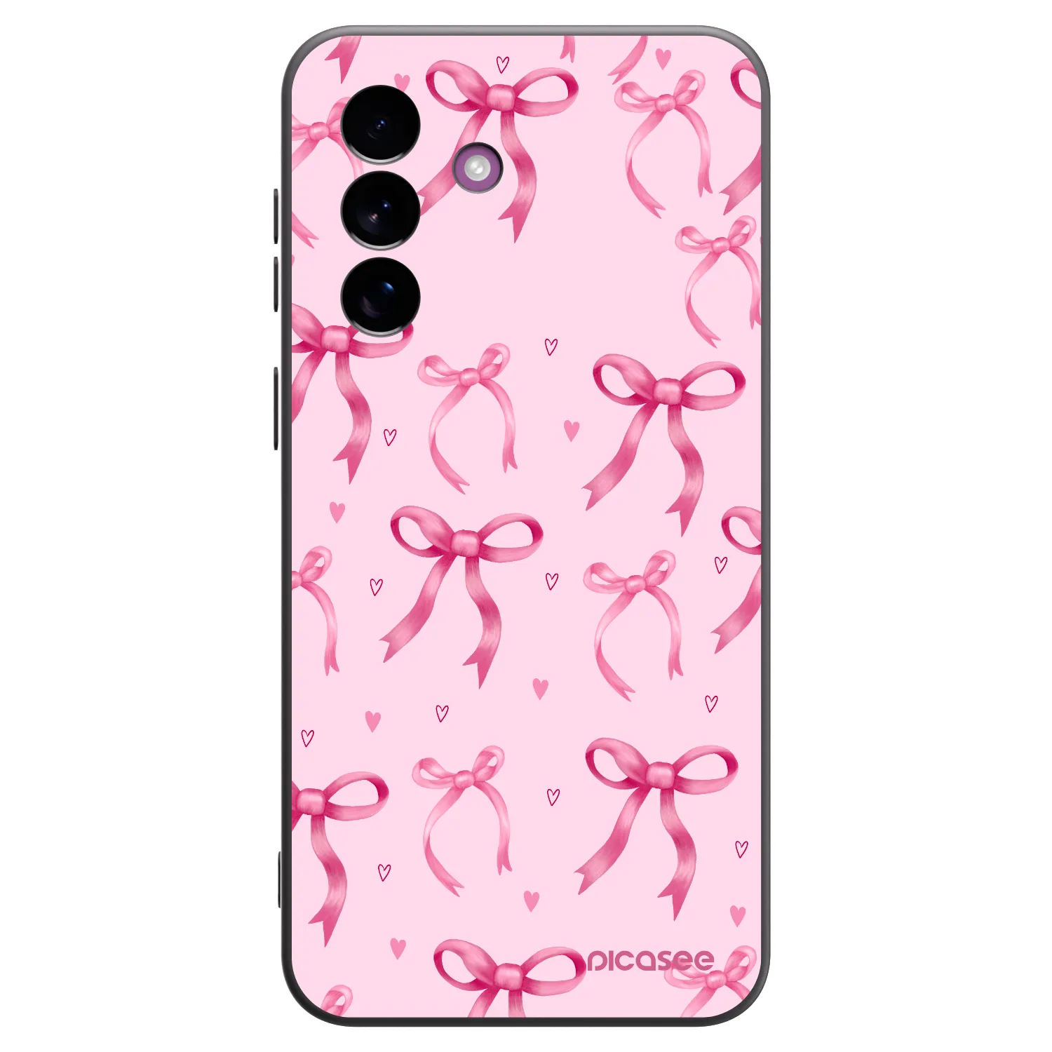 Picasee silikonový černý obal pro Samsung Galaxy A37 - Bow Aesthetic