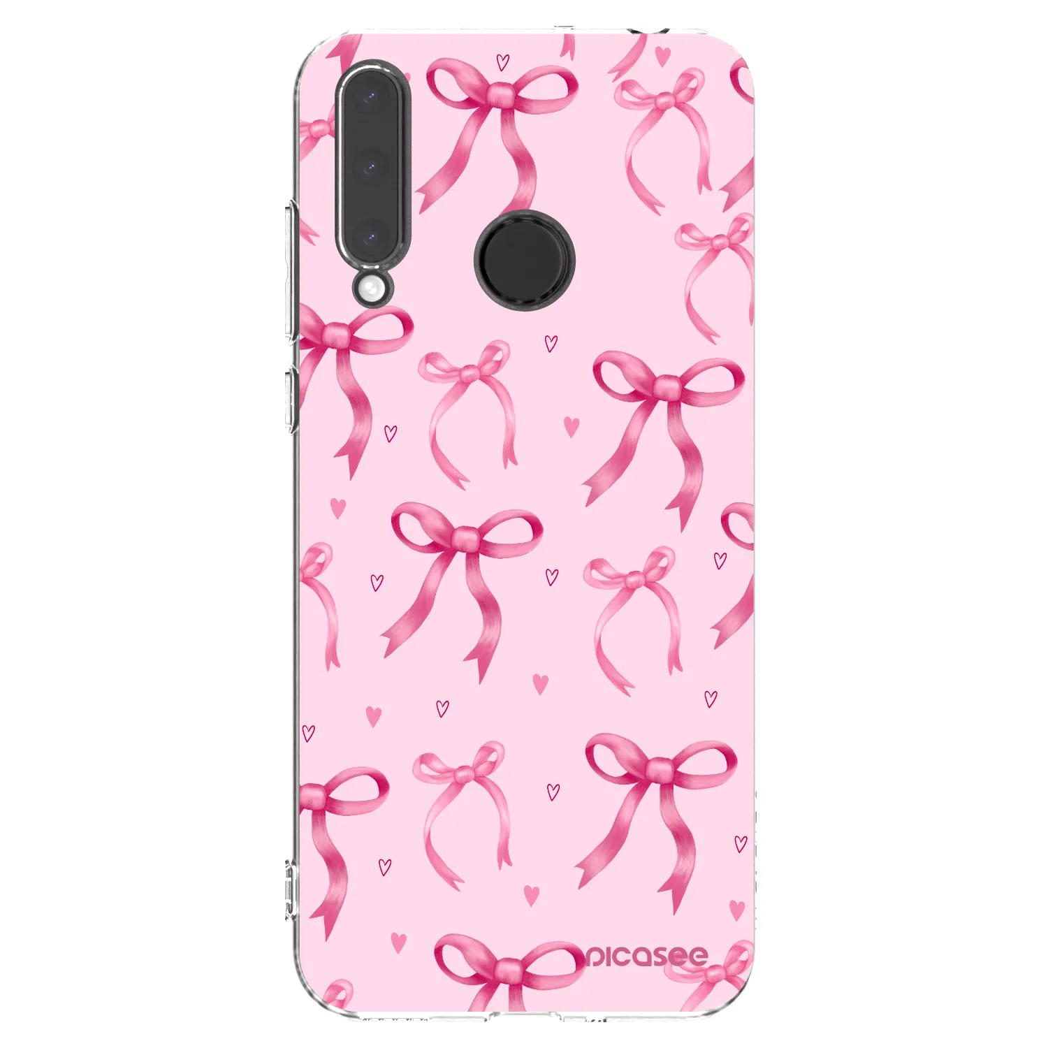 Picasee silikonový průhledný obal pro Honor 20 Lite - Bow Aesthetic