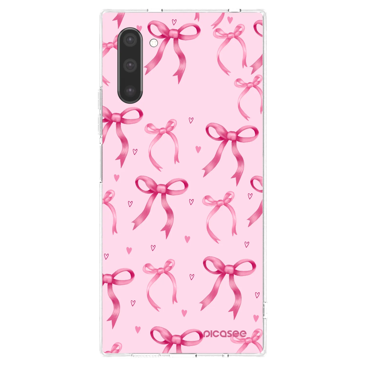 Picasee silikonový průhledný obal pro Samsung Galaxy Note 10 N970F - Bow Aesthetic
