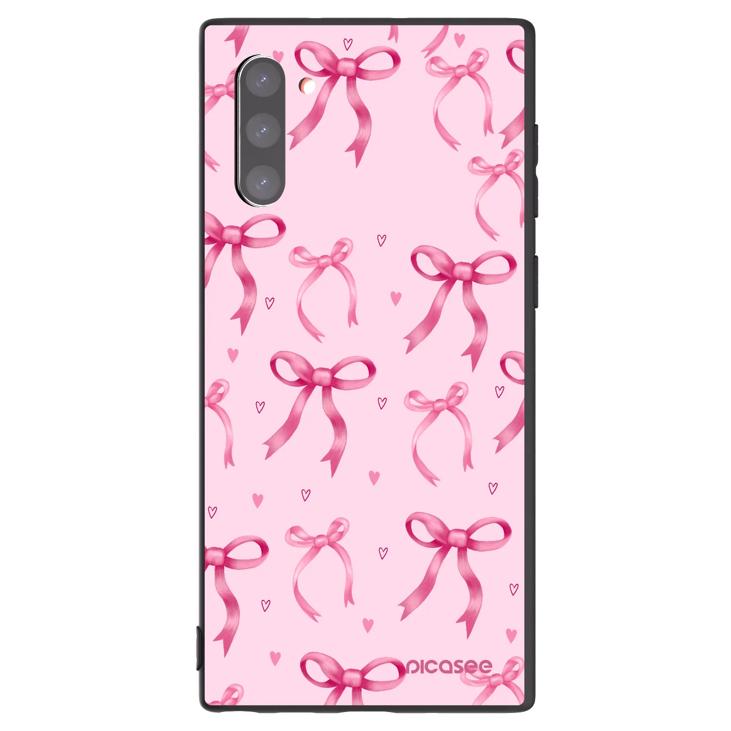 Picasee silikonový černý obal pro Samsung Galaxy Note 10 N970F - Bow Aesthetic