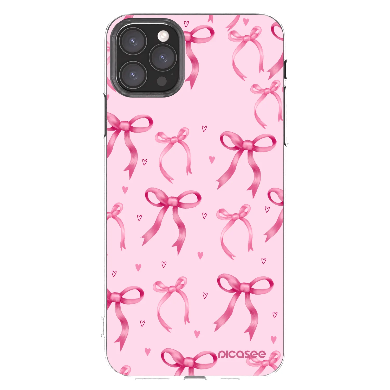 Picasee silikonový průhledný obal pro Apple iPhone 11 Pro Max - Bow Aesthetic