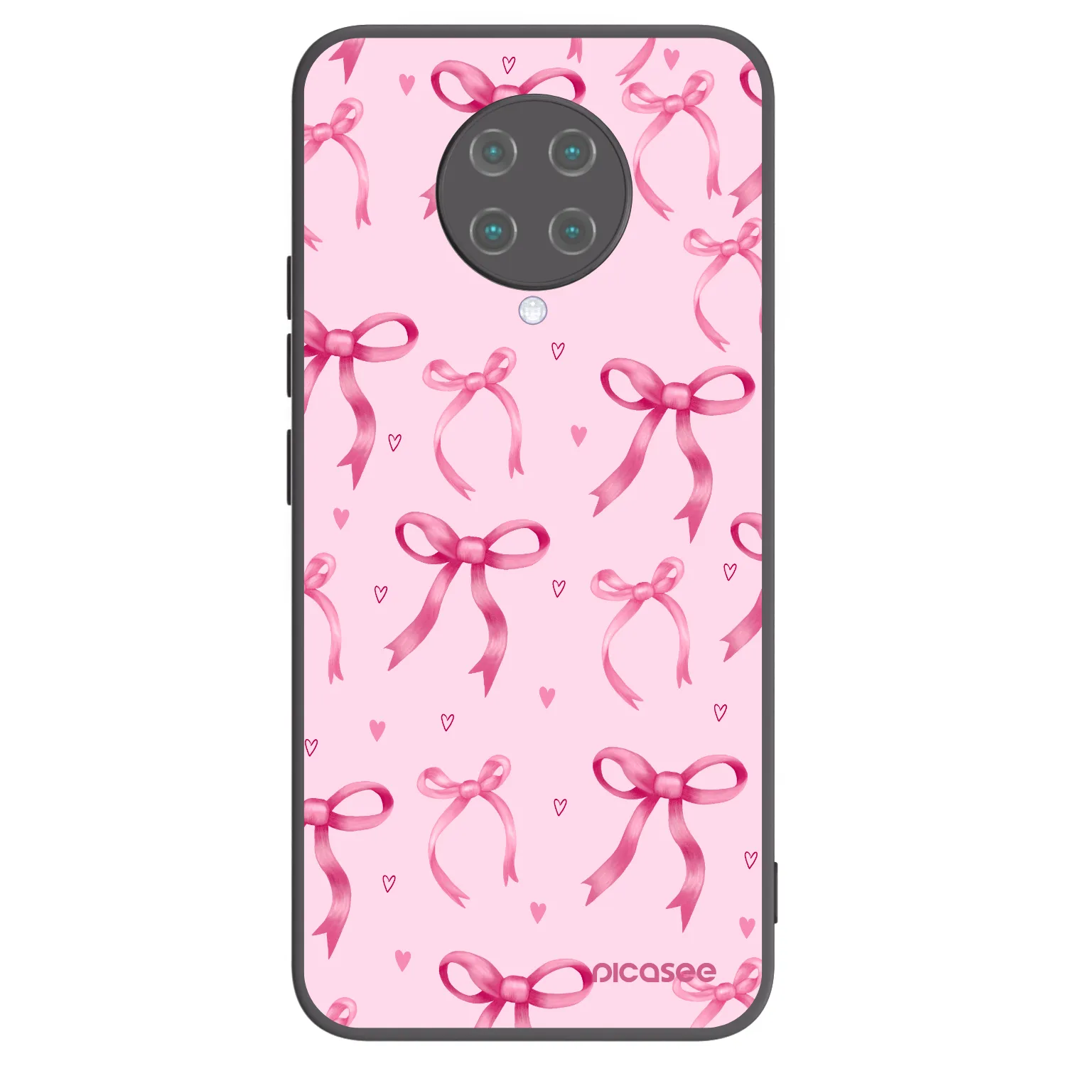 Picasee silikonový černý obal pro Xiaomi Poco F2 Pro - Bow Aesthetic
