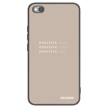 Picasee silikonový černý obal pro Xiaomi Redmi Note 11S 5G - Positive Vibes