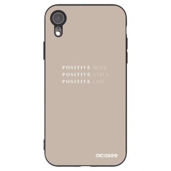 Picasee silikonový černý obal pro Apple iPhone 6 Plus/6S Plus - Positive Vibes