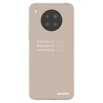 Picasee silikonový průhledný obal pro Huawei Nova 8i - Positive Vibes