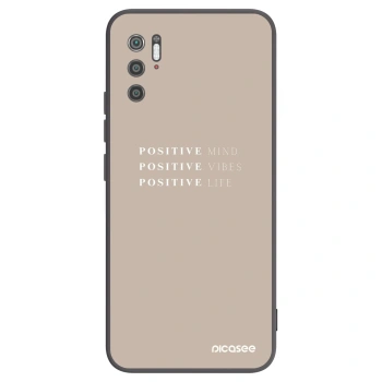Picasee silikonový černý obal pro Xiaomi Poco M3 Pro 5G - Positive Vibes