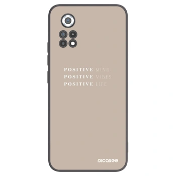 Picasee silikonový černý obal pro Xiaomi Poco X4 Pro 5G - Positive Vibes