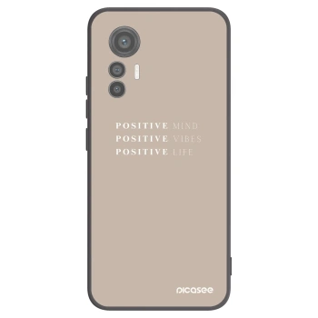 Picasee silikonový černý obal pro Xiaomi 12 Lite - Positive Vibes