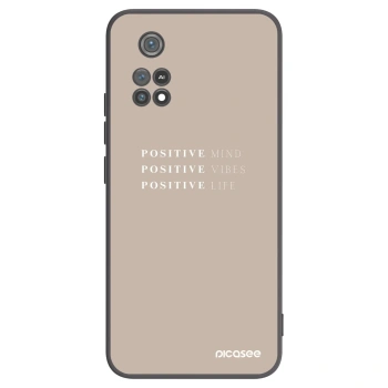 Picasee silikonový černý obal pro Xiaomi Poco M4 Pro - Positive Vibes