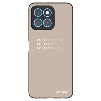 Picasee silikonový černý obal pro Honor X8 5G - Positive Vibes