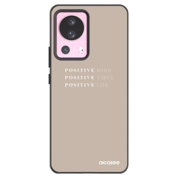 Picasee silikonový černý obal pro Xiaomi 13 Lite - Positive Vibes