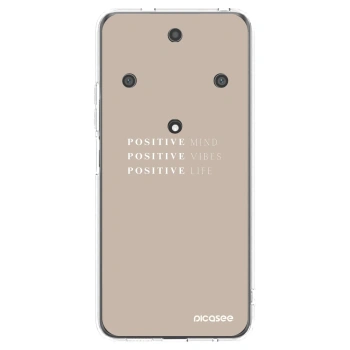 Picasee silikonový průhledný obal pro Honor Magic5 Lite 5G - Positive Vibes