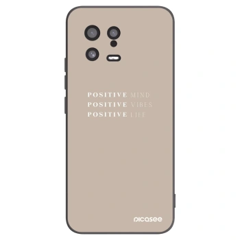 Picasee silikonový černý obal pro Xiaomi 13 - Positive Vibes