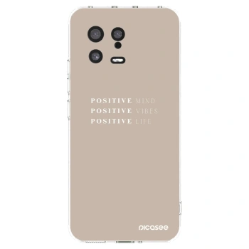 Picasee silikonový průhledný obal pro Xiaomi 13 - Positive Vibes