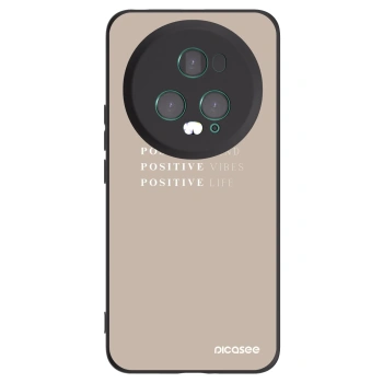 Picasee silikonový černý obal pro Honor Magic5 Pro - Positive Vibes