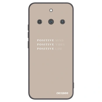 Picasee silikonový černý obal pro Realme 11 Pro+ - Positive Vibes