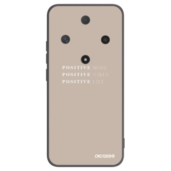 Picasee silikonový černý obal pro Honor Magic6 Lite 5G - Positive Vibes