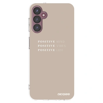 Picasee silikonový průhledný obal pro Samsung Galaxy A05s A057G - Positive Vibes