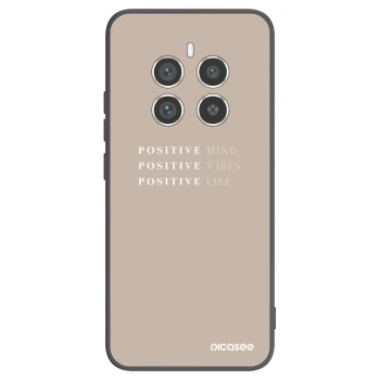 Picasee silikonový černý obal pro Realme 12 Pro 5G - Positive Vibes